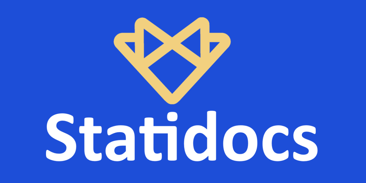 Statidocs · Build a documentation website quickly